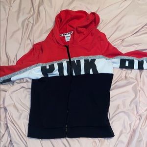 Victoria Secret Pink Zip Up hoodie